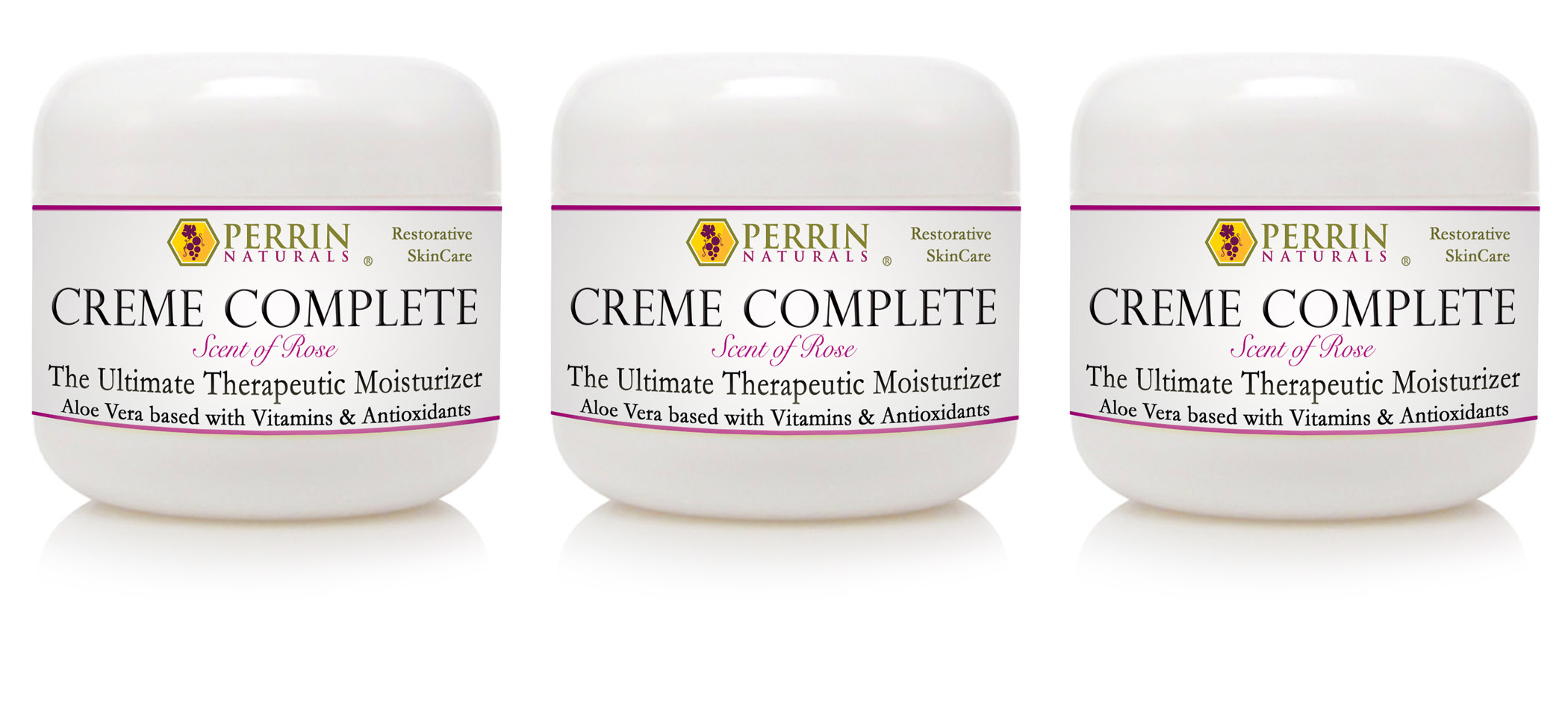 3-pack Creme Complete by Perin Naturals