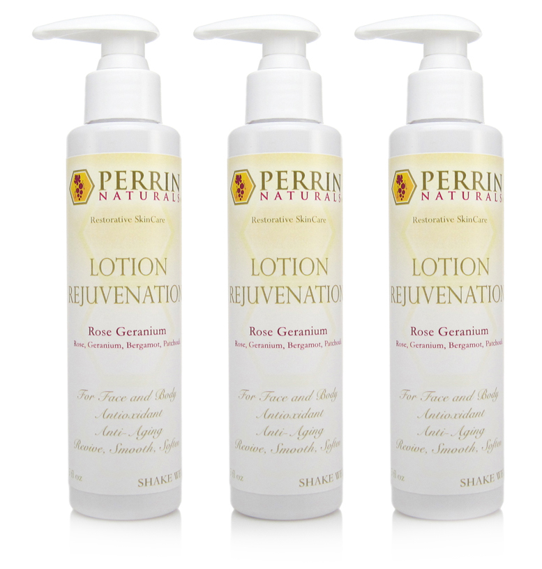 3 pack of lotion geranium