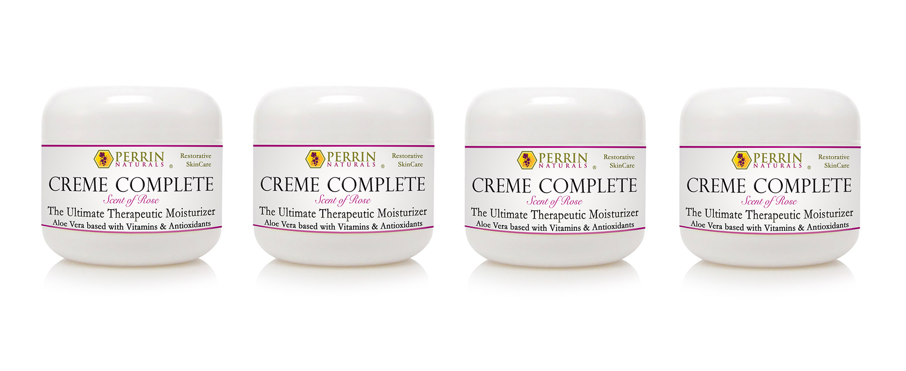 4-Pack Rose Creme Complete