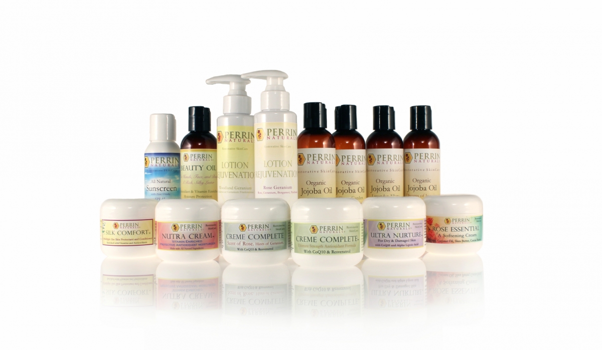 Perrin Naturals skin care products
