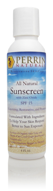 Perrin Natural's All Natural Sunscreen all natural sunscreen