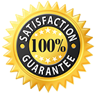 100% Satisfaction guarantee