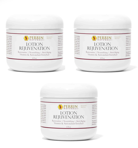 Three Perrin Naturals Lotion Rejuvenation Discounted