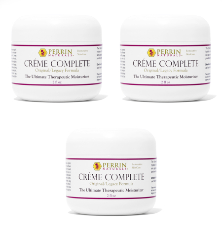 Natural Treatment for Lichen Sclerosus, Actinic Keratosis, Age Spots, Natural Treatment for Lichen Sclerosus, Actinic Keratosis, Rosacea. 3 Creme Complete special price, by Perrin Naturals