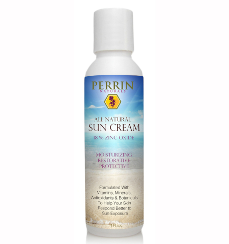 Natural Sun Cream 18 percent Zinc Oxide