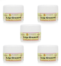 5 pack of perrin naturals lip guard