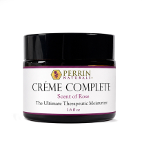 Creme Complete Rose Natural Treatment for Lichen Sclerosus Rosacea Sun Spots