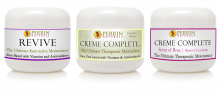 3 pack of perrin naturals creams