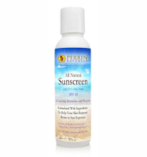 Natural SunScreen SPF 20 Zinc Oxide
