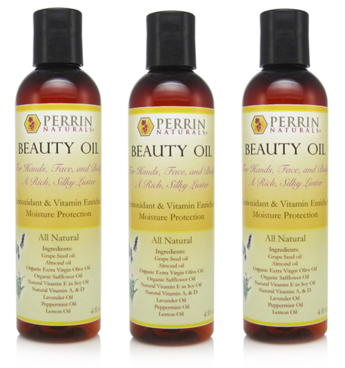 3 pack of beauty oil perrin naturals