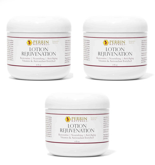 Three Perrin Naturals Lotion Rejuvenation Discounted
