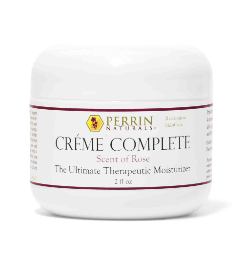 Creme Complete Rose Natural Treatment for Lichen Sclerosus Rosacea Sun Spots