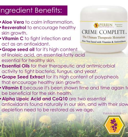 creme complete ingredients