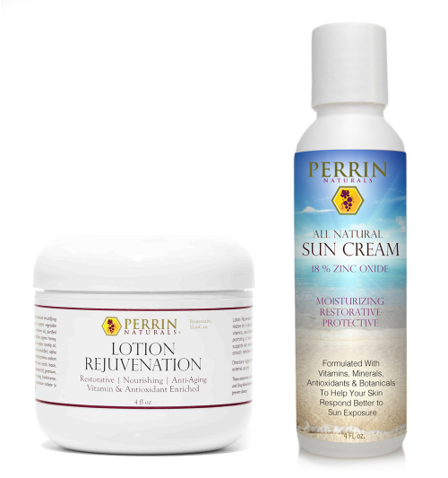 Natural sunscreen and sunburn therapy