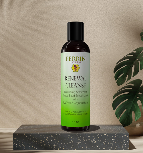Renewal Cleanse antioxidant grape seed extract mask