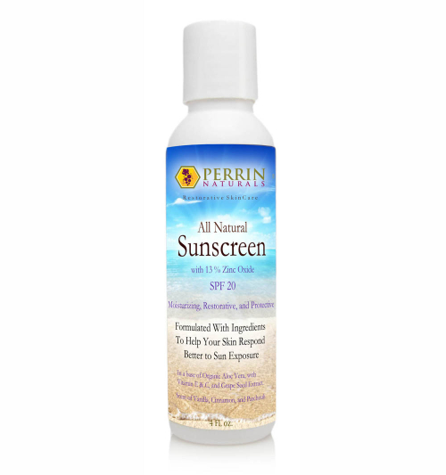 Natural SunScreen SPF 20 Zinc Oxide