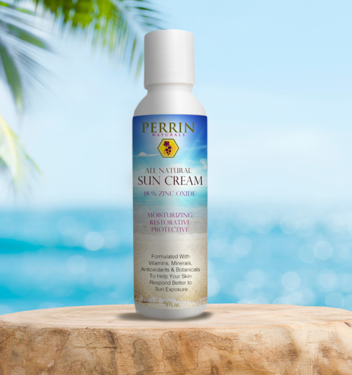 Natural Sun Cream 18 percent Zinc Oxide