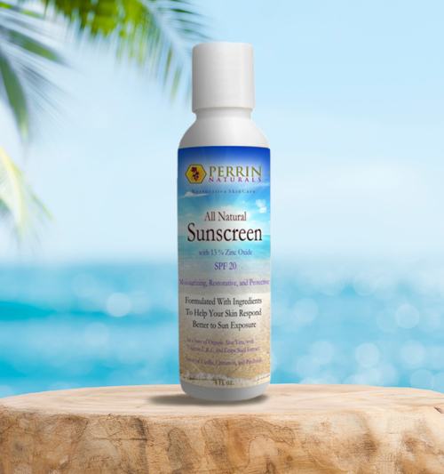 Natural SunScreen SPF 20 Zinc Oxide