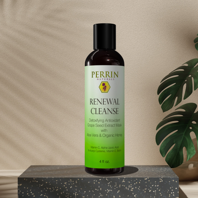 Renewal Cleanse antioxidant grape seed extract mask