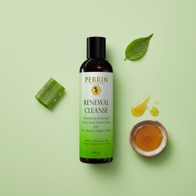 Renewal Cleanse antioxidant grape seed extract mask