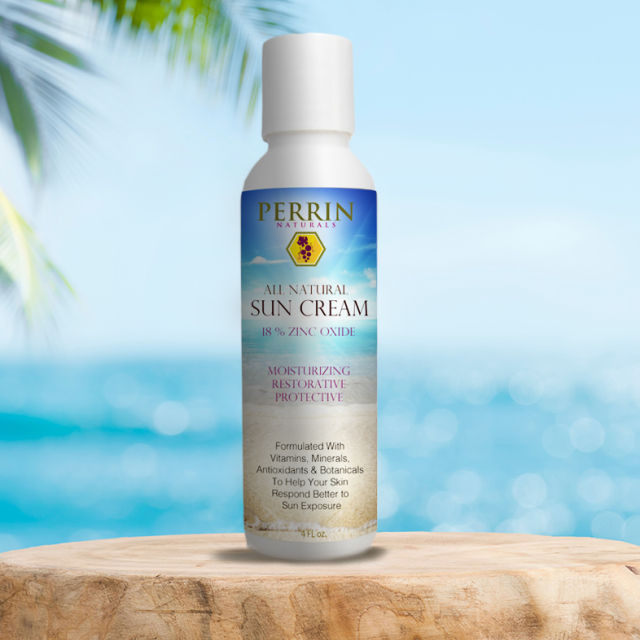 Natural Sun Cream 18 percent Zinc Oxide