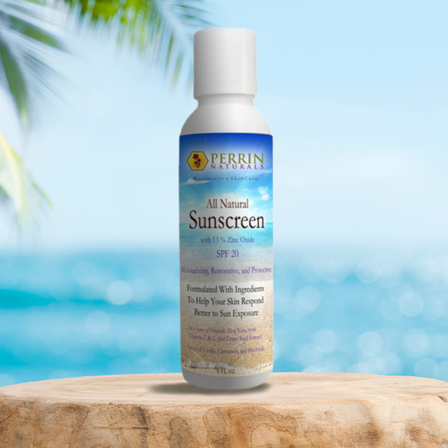 Natural SunScreen SPF 20 Zinc Oxide